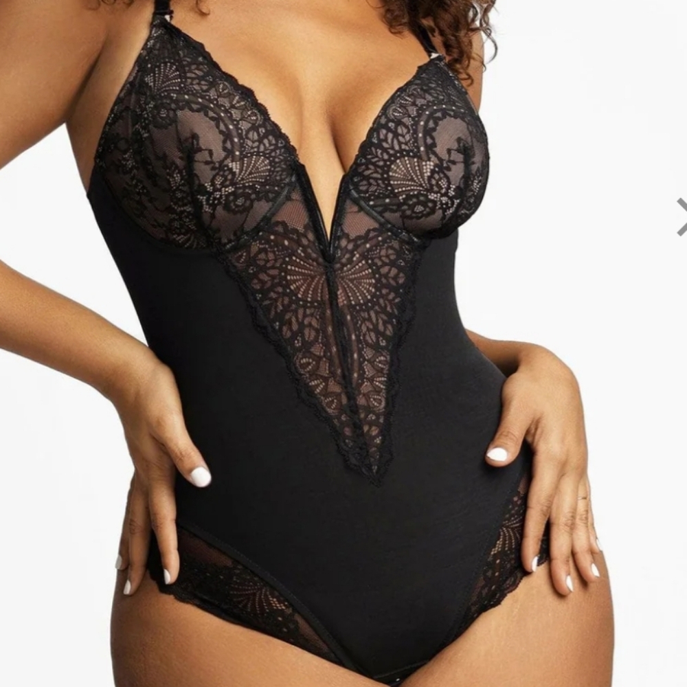 Black Lace Bodysuit